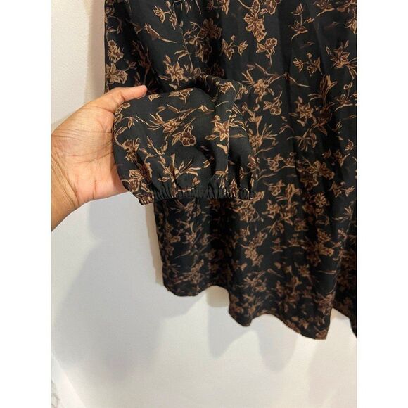 Monday Fun Women Spring Floral Feminine Chic Modern Classic Blouse Size Large - Picture 3 of 8